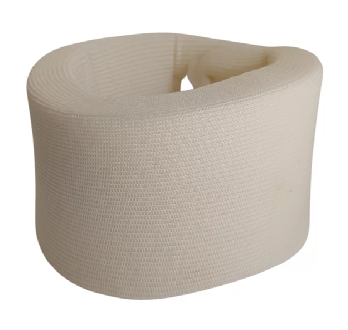 COLLAR CERVICAL CUELLO BLANDO ORTOPEDICO BLANCO TALLA S - 3