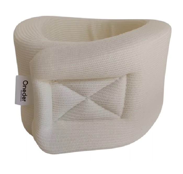 COLLAR CERVICAL CUELLO BLANDO ORTOPEDICO BLANCO TALLA S - 4