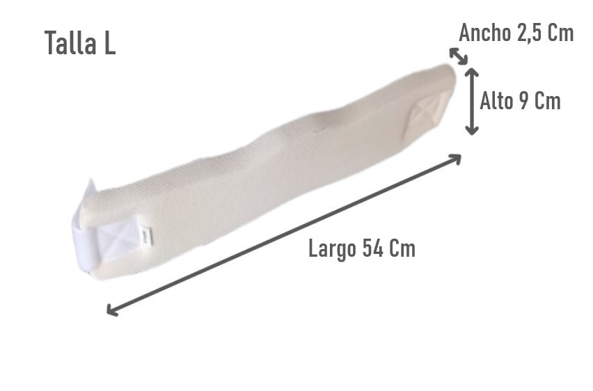 COLLAR CERVICAL CUELLO BLANDO ORTOPEDICO TALLA L - 2