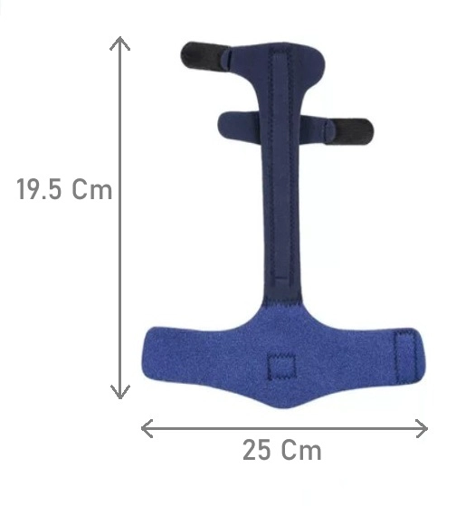 INMOVILIZADOR DEDO ADULTO PARA INDICE MEDIO ANULAR AJUSTABLE TALLA M - 2