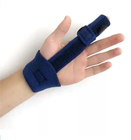 FERULA INMOVILIZADOR DEDO INDICE MEDIO ANULAR PEDIATRICO TALLA S - 2