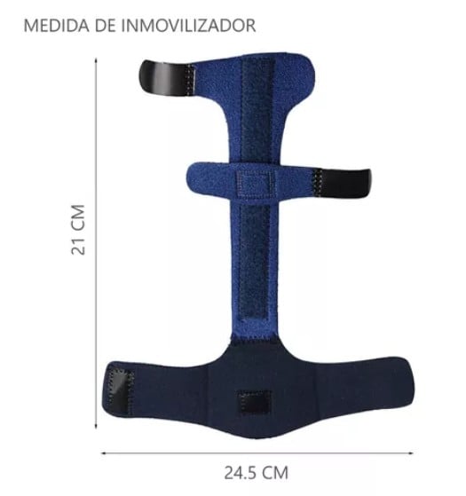 FERULA INMOVILIZADOR DEDO INDICE MEDIO ANULAR PEDIATRICO TALLA S - 5