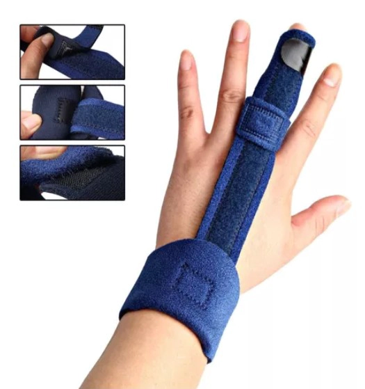 FERULA INMOVILIZADOR DEDO INDICE MEDIO ANULAR PEDIATRICO TALLA M - 6