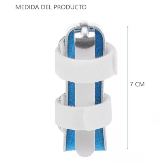FERULA INMOVILIZADOR DE DEDO COMPLETA CON VELCRO TALLA M - 6