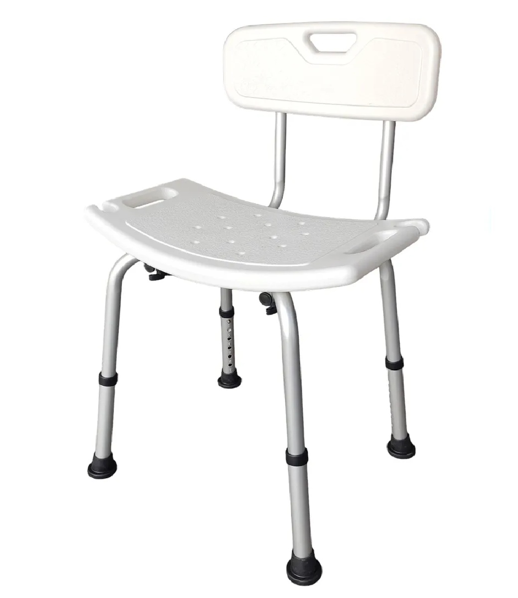 SILLA DE DUCHA PARA BAÑO ALTURA AJUSTABLE ALUMINIO ONEDER - 4