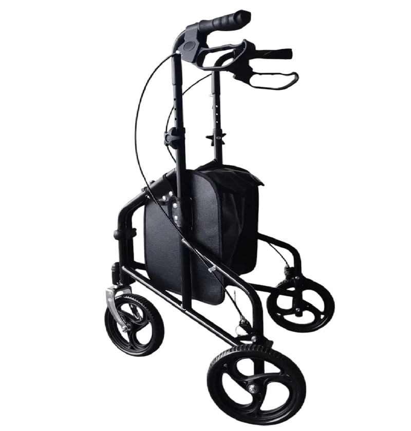 ANDADOR BURRITO ROLLATOR 3 RUEDAS CON BOLSO PLEGABLE ONEDER - 1
