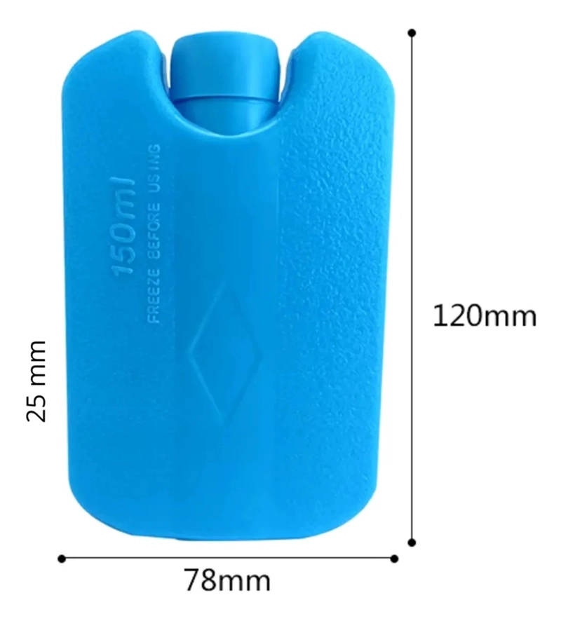 BOLSO PARA VIAJE ESTUCHE PORTA INSULINA PORTATIL MEDICAMENTO ONEDER AZUL - 3