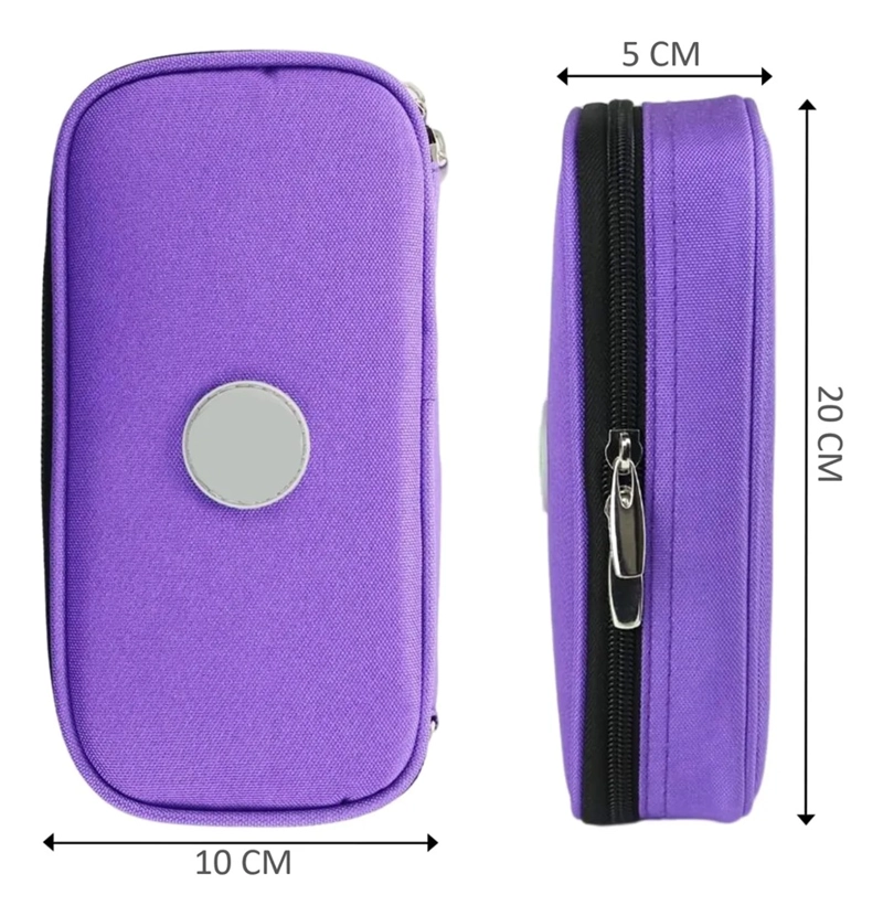 BOLSO PARA VIAJE ESTUCHE PORTA INSULINA PORTATIL MEDICAMENTO ONEDER MORAD - 2