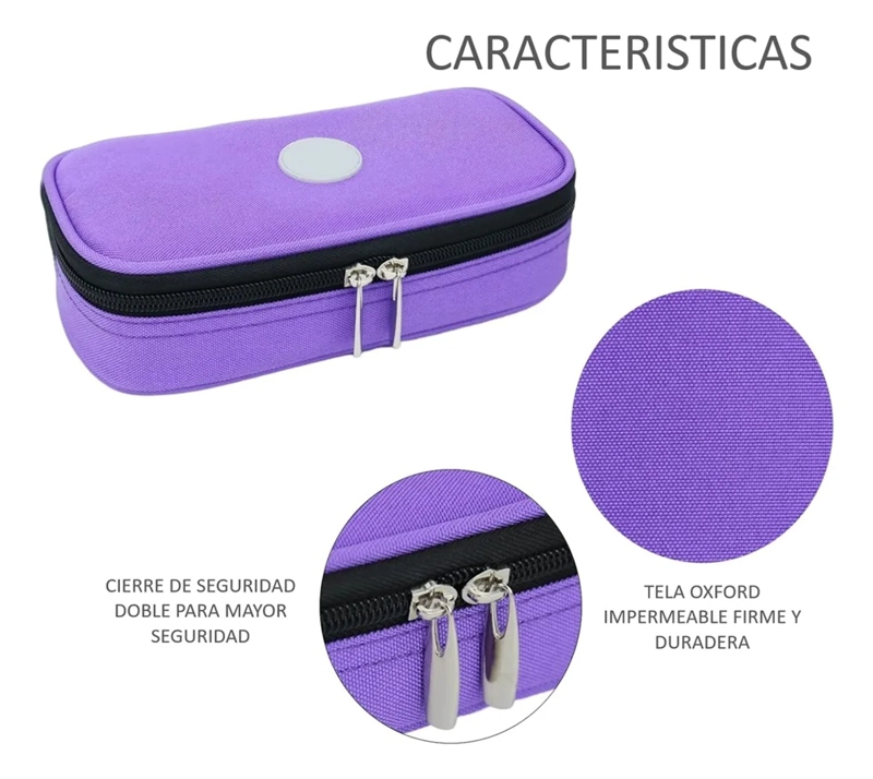 BOLSO PARA VIAJE ESTUCHE PORTA INSULINA PORTATIL MEDICAMENTO ONEDER MORAD - 4