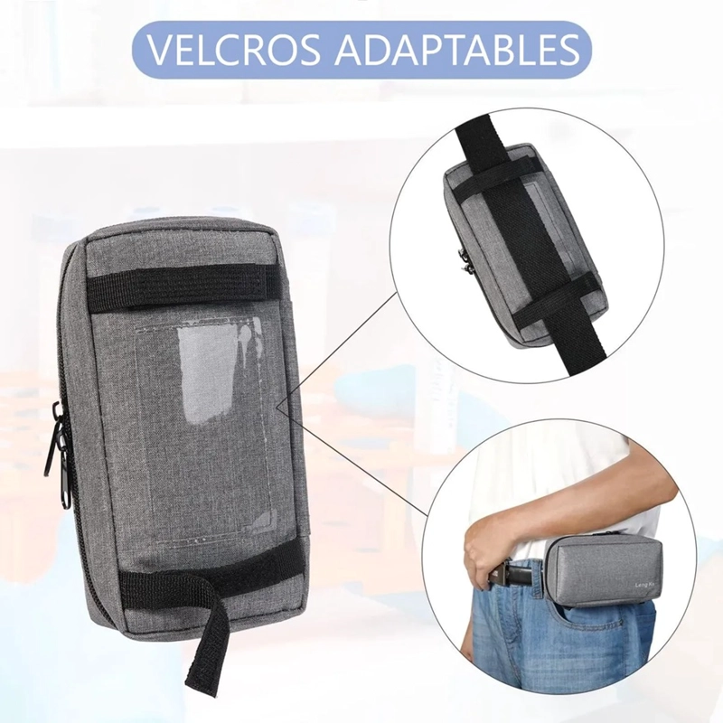 ENFRIADOR SPORT ESTUCHE DE VIAJE BOLSO COOLER MEDICAMENTOS ONEDER GRIS - 2