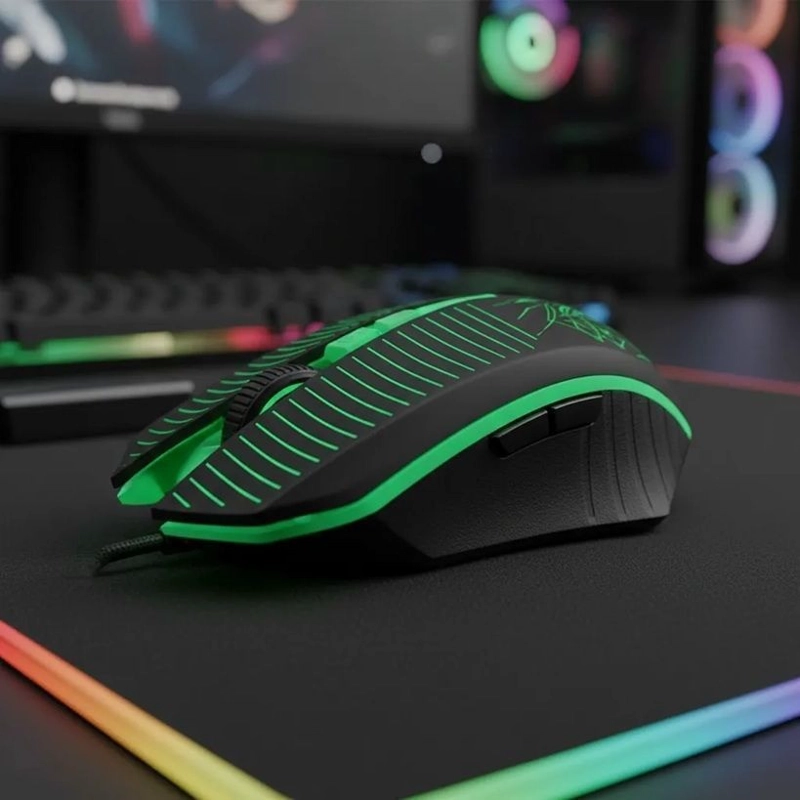 KIT GAMER IMICE KM-680 A TECLADO MOUSE +MOUSEPAD RGB S - 7