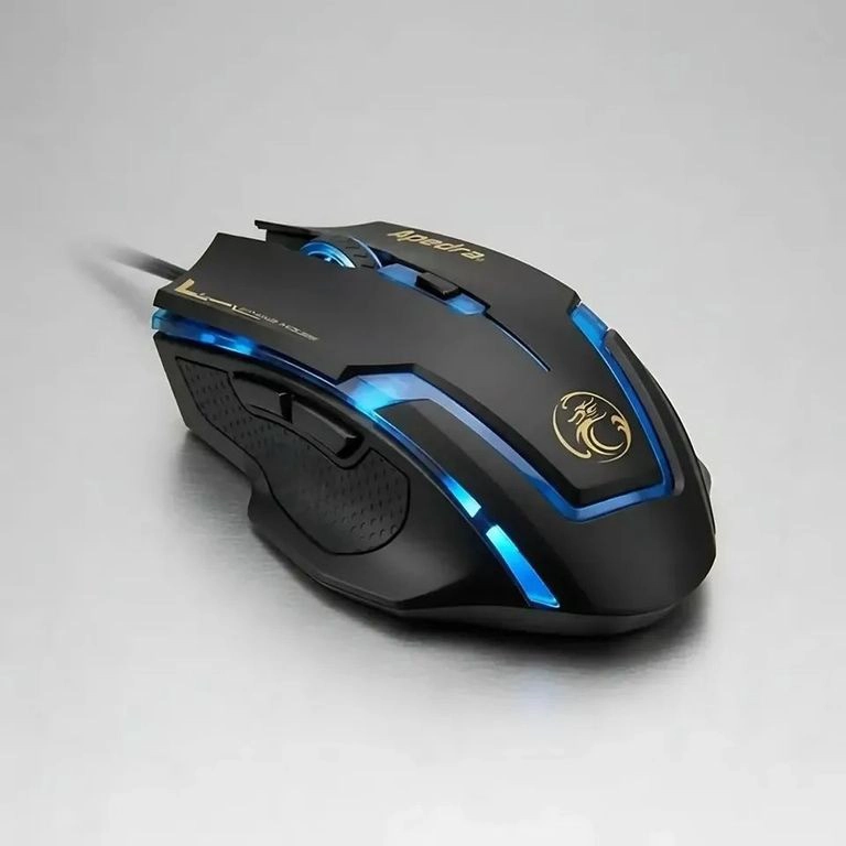 PACK MOUSE OPTICO GAMER IMICE A9 + MOUSEPAD - 3
