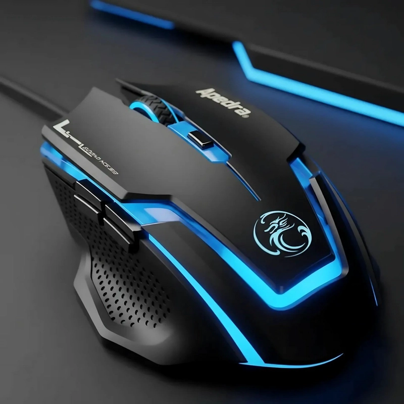 PACK MOUSE OPTICO GAMER IMICE A9 + MOUSEPAD - 8
