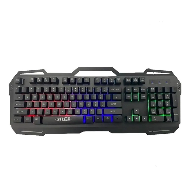 KIT GAMER IMICE TECLADO AK-400 + MOUSE IMICE X6 6400 DPI - 1