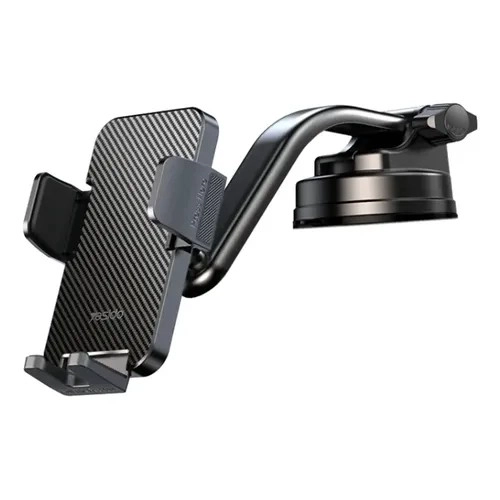 SOPORTE CELULAR AUTO CON VENTOSA YESIDO C172 PARA TABLERO 4.7 A 7.2 PULGADAS NEGRO - 1