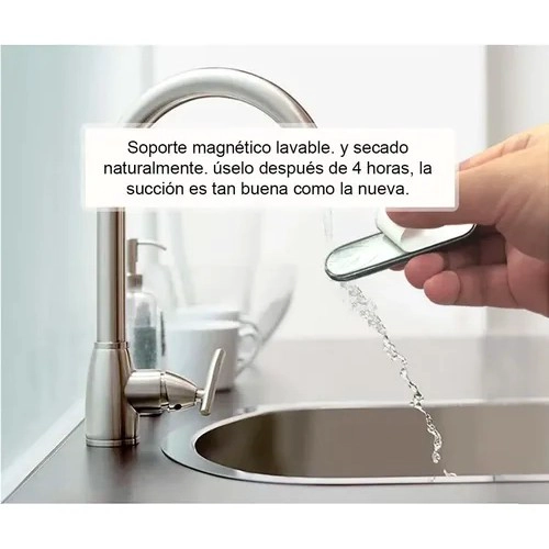 SOPORTE CELULAR MAGNETICO PARA AUTO YESIDO C83 IMAN N50 NEGRO - 6