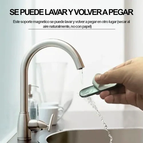 SOPORTE CELULAR MAGNETICO PARA AUTO YESIDO C55 PREMIUM PLATEADO - 7