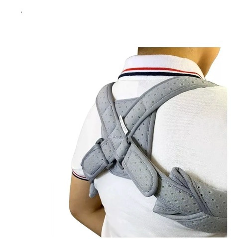 CORRECTOR DE POSTURA PARA ESPALDA UNISEX GRIS TALLA M - 6