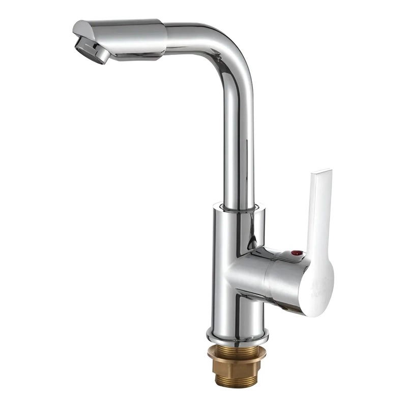 LLAVE GRIFERIA LAVAPLATOS MONOMANDO ALARGADO PLATEADO COCINA TAP07 - 1