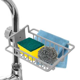 REJILLA ESCURRIDOR DE ESPONJA SOPORTE GRIFO ORGANIZADOR RACK - 1