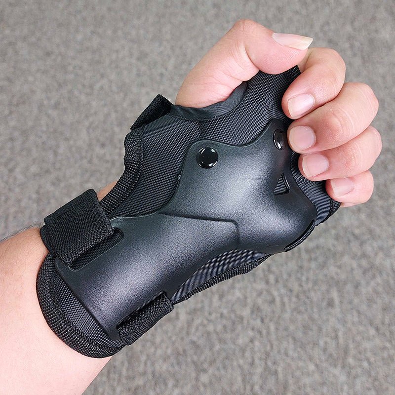 SET DE PROTECCIÓN ADULTOS RODILLERA CODERA MUÑEQUERA NEGRO - 7