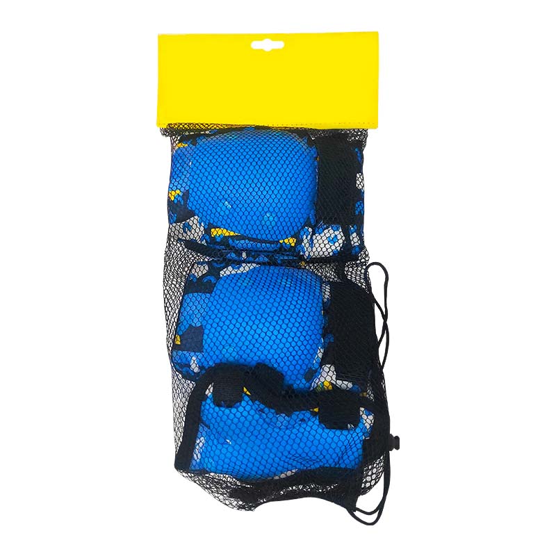 SET DE PROTECCIÓN AZUL NIÑOS CODERA RODILLERA MUÑEQUERA - 4