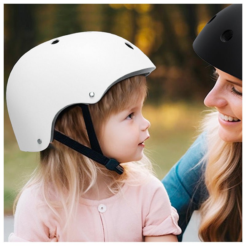 SET DE PROTECCIÓN NIÑA BLANCO CASCO RODILLERA CODERA MUÑEQUERA - 2