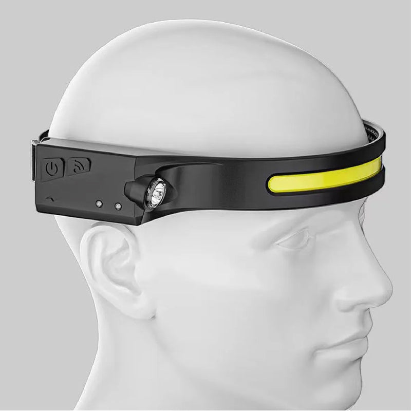LINTERNA LED FRONTAL DE CINTILLO CABEZA BICICLETA RECARGABLE - 2