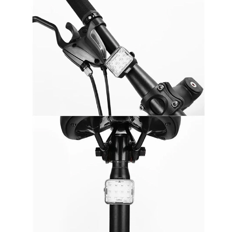 LUZ LED PARA BICICLETA LD-228 RECARGABLE USB IPX4 - 2