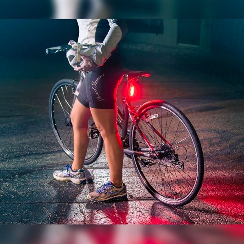 LUCES LED RECARGABLE USB PARA BICICLETA COLORES - 4