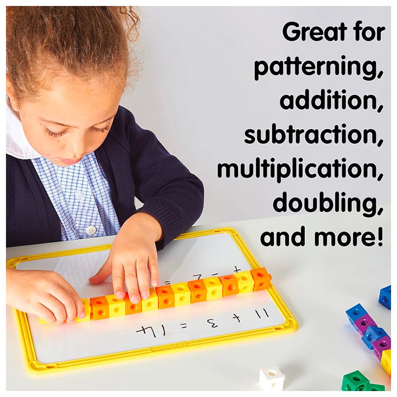 CUBOS MULTIENCAJE UNIFIX 100 PIEZAS NIÑOS APRENDIZAJE - 3