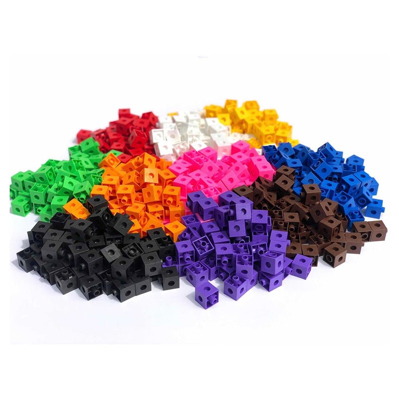 CUBOS MULTIENCAJE UNIFIX 100 PIEZAS NIÑOS APRENDIZAJE - 5