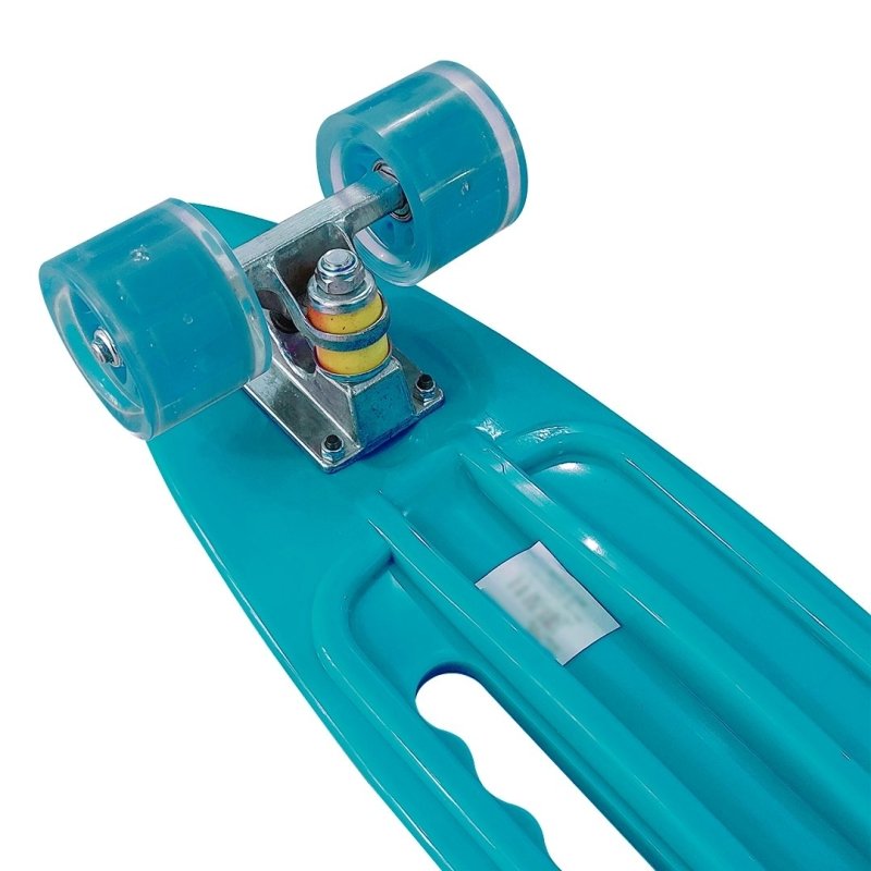 SKATE PENNY CRUISER PATINETA RIDE HARD RUEDAS LED NIÑOS - 3