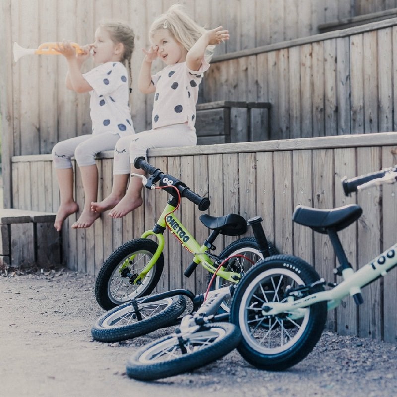 BICICLETA APRENDIZAJE SIN PEDALES YEDOO ONETOO TEAL BLUE ARO 12 NIÑOS - 2