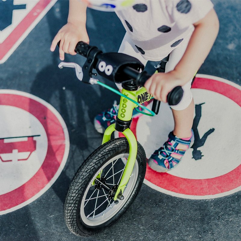 BICICLETA APRENDIZAJE SIN PEDALES YEDOO ONETOO WHITE ARO 12 NIÑOS - 3