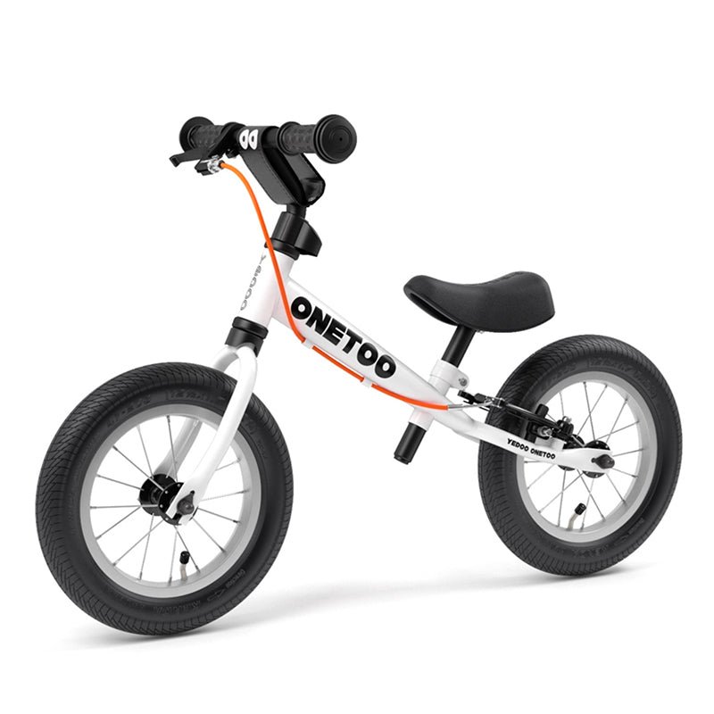 BICICLETA APRENDIZAJE SIN PEDALES YEDOO ONETOO WHITE ARO 12 NIÑOS - 4