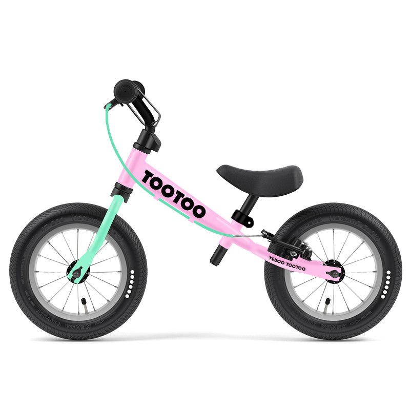 BICICLETA APRENDIZAJE SIN PEDALES YEDOO TOOTOO 13109 CANDY PINK ARO 12 NIÑOS - 1