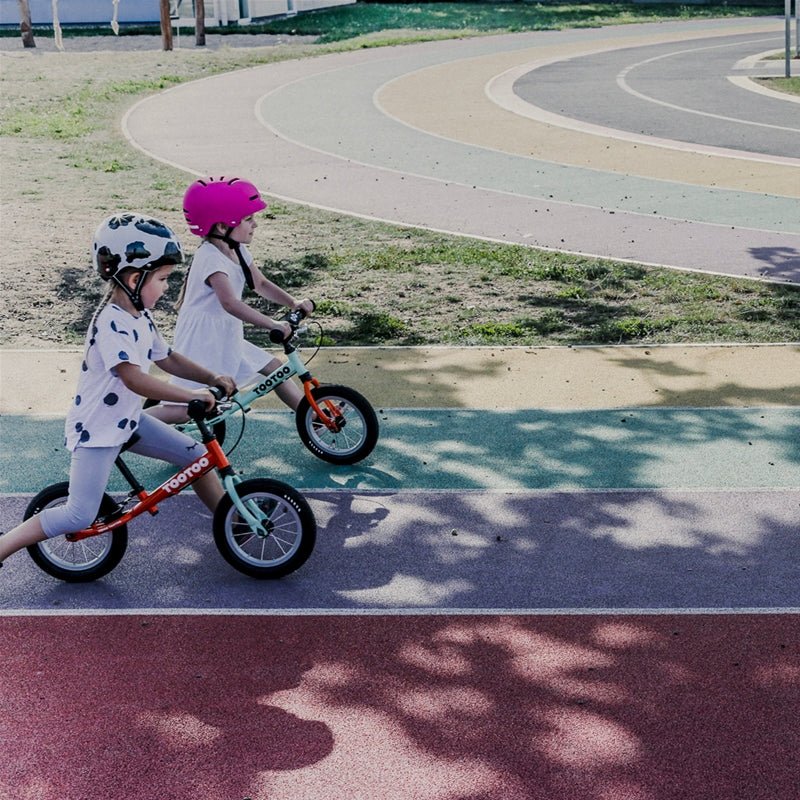 BICICLETA APRENDIZAJE SIN PEDALES YEDOO TOOTOO 13109 CANDY PINK ARO 12 NIÑOS - 2