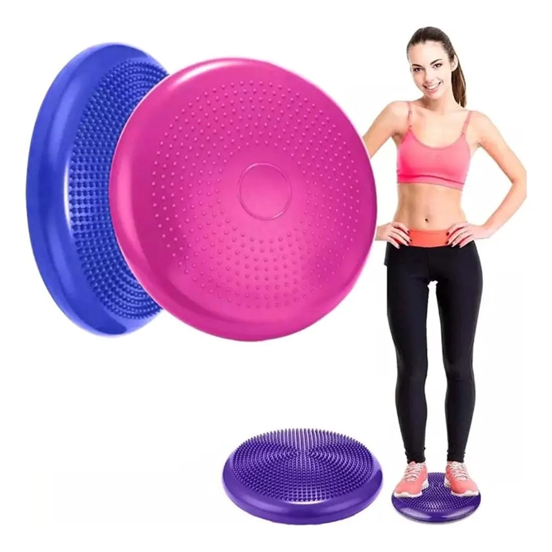 COJIN DISCO PROPIOCEPCION 34 CM EQUILIBRIO ESTABILIDAD  YOGA - 1