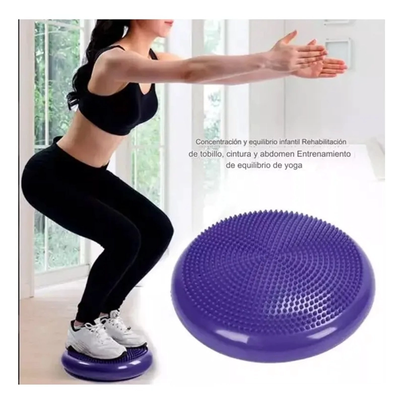 COJIN DISCO PROPIOCEPCION 34 CM EQUILIBRIO ESTABILIDAD  YOGA - 3