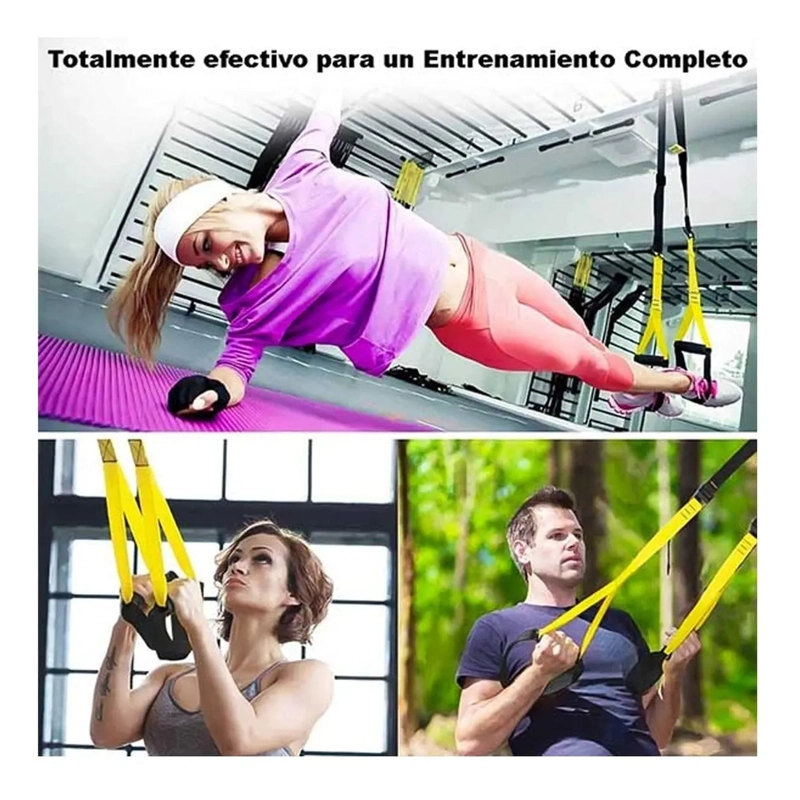 BANDAS SUSPENSION RESISTENCIA ENTRENAMIENTO CROSSFIT - 5