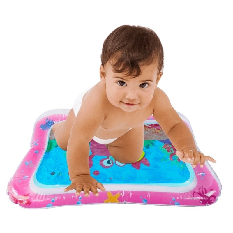 ALFOMBRA SENSORIAL DE AGUA INFLABLE PARA BEBÉ COJÍN PISCINA - 1