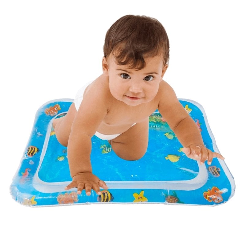 ALFOMBRA SENSORIAL DE AGUA INFLABLE PARA BEBÉ COJÍN PISCINA - 1