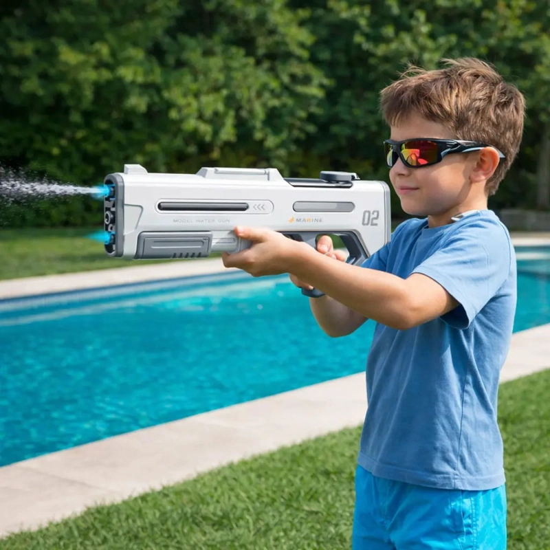 PISTOLA DE AGUA ELE CTRICA AUTO RECARGA JUGUETE NIÑOS - 2