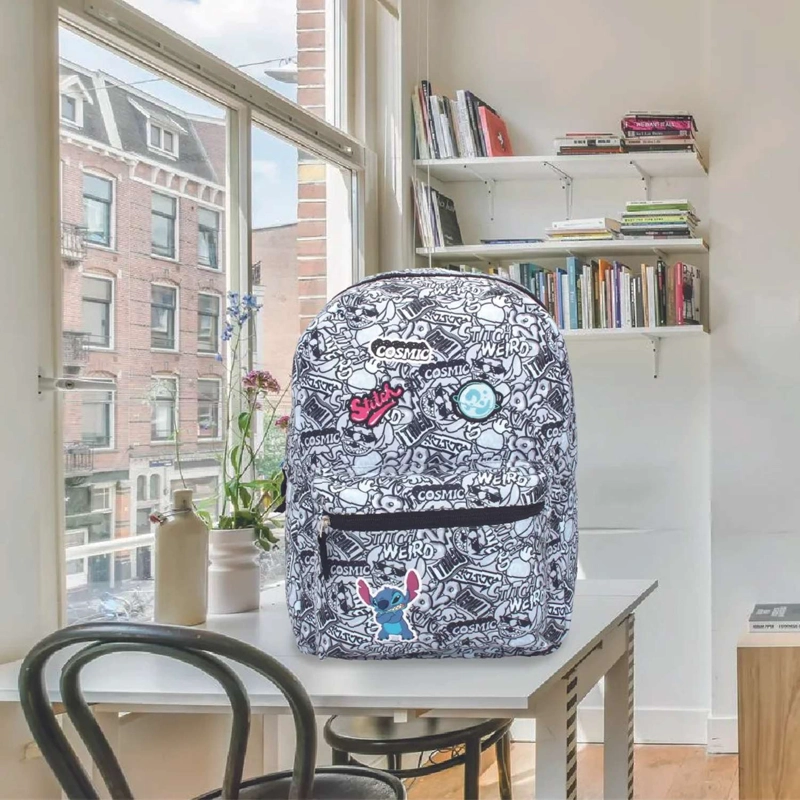 MOCHILA STITCH ESCOLAR DISNEY ORIGINAL INFANTIL DISEÑOS - 3