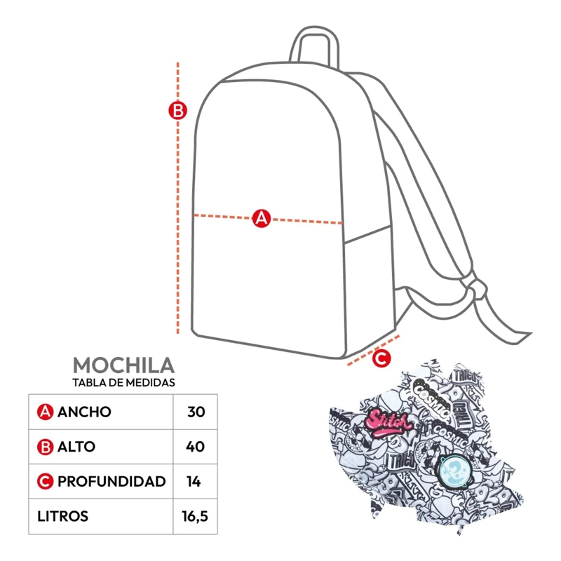 MOCHILA STITCH ESCOLAR DISNEY ORIGINAL INFANTIL DISEÑOS - 4