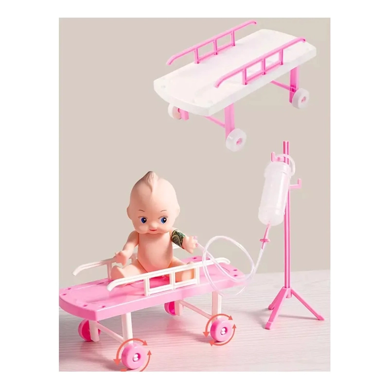 SET DOCTOR JUGUETE 75 PIEZAS ROSADO MALETIN ME DICO NIÑOS - 8