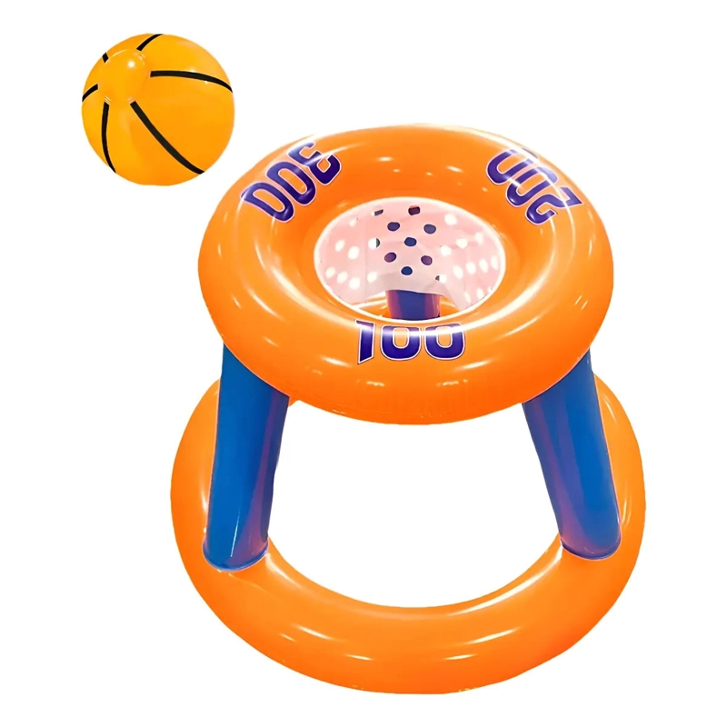 JUEGO INFLABLE ARO BASQUET PELOTA PISCINA NIÑOS - 1