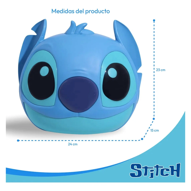 CAPSULA SORPRESA STITCH DISNEY JUMBO 9 PIEZAS JUGUETE NIÑOS - 4