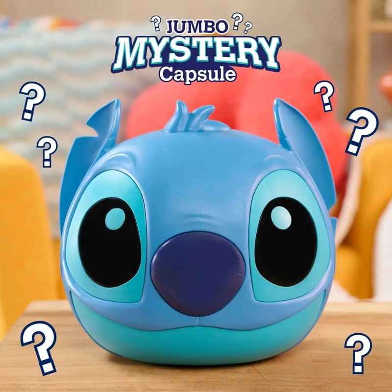 CAPSULA SORPRESA STITCH DISNEY JUMBO 9 PIEZAS JUGUETE NIÑOS - 5
